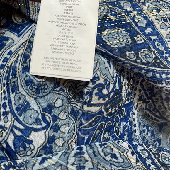 Michael Michael Kors blouse, size M, NWT - Picture 9 of 11